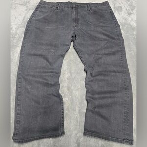 Levi’s 569 Straight Relaxed Black Jeans Men’s 44x27.5